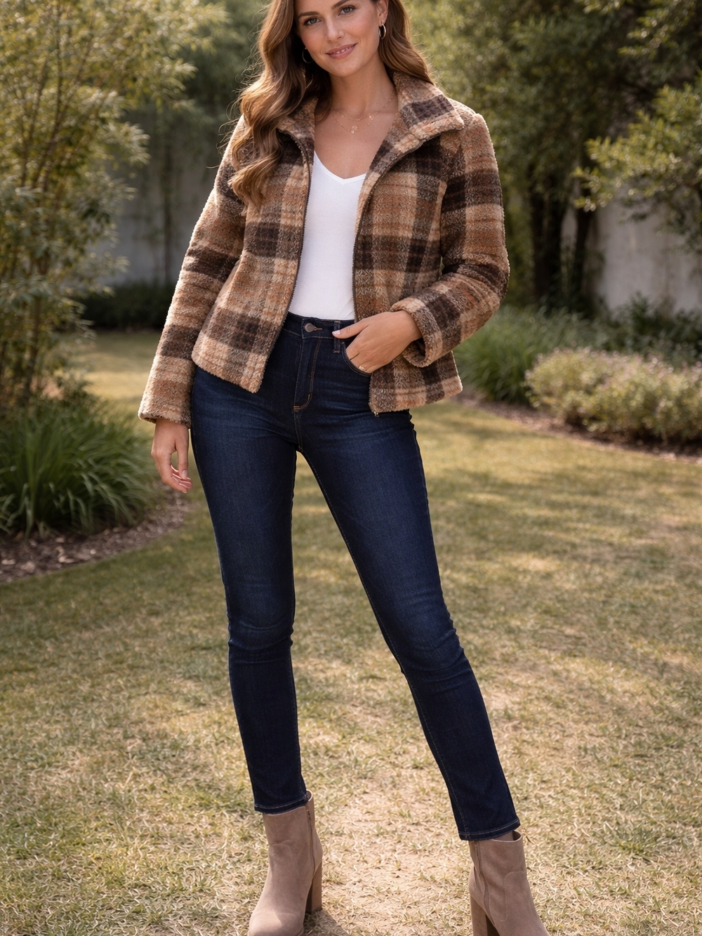 HAVE Beige/Tan Lined Jacket